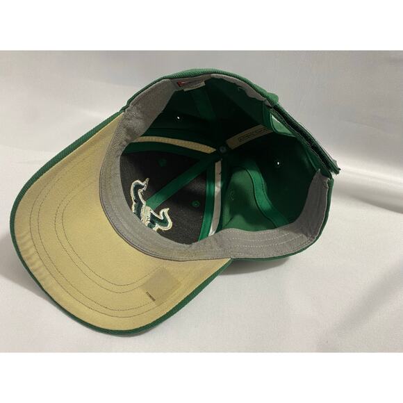 South Florida Bulls Hat Strapback Cap Mens Green Team Nike NCAA Football - Picture 10 of 10